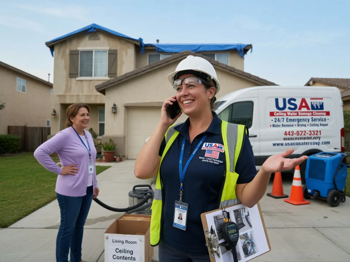 Ceiling Water Damage Restoration Economy, IN FAQs