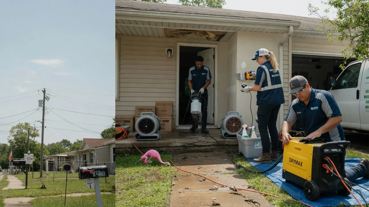 Storm Damage Water Removal in Economy, IN near me